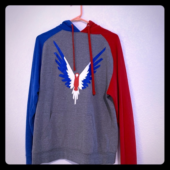 red maverick hoodie